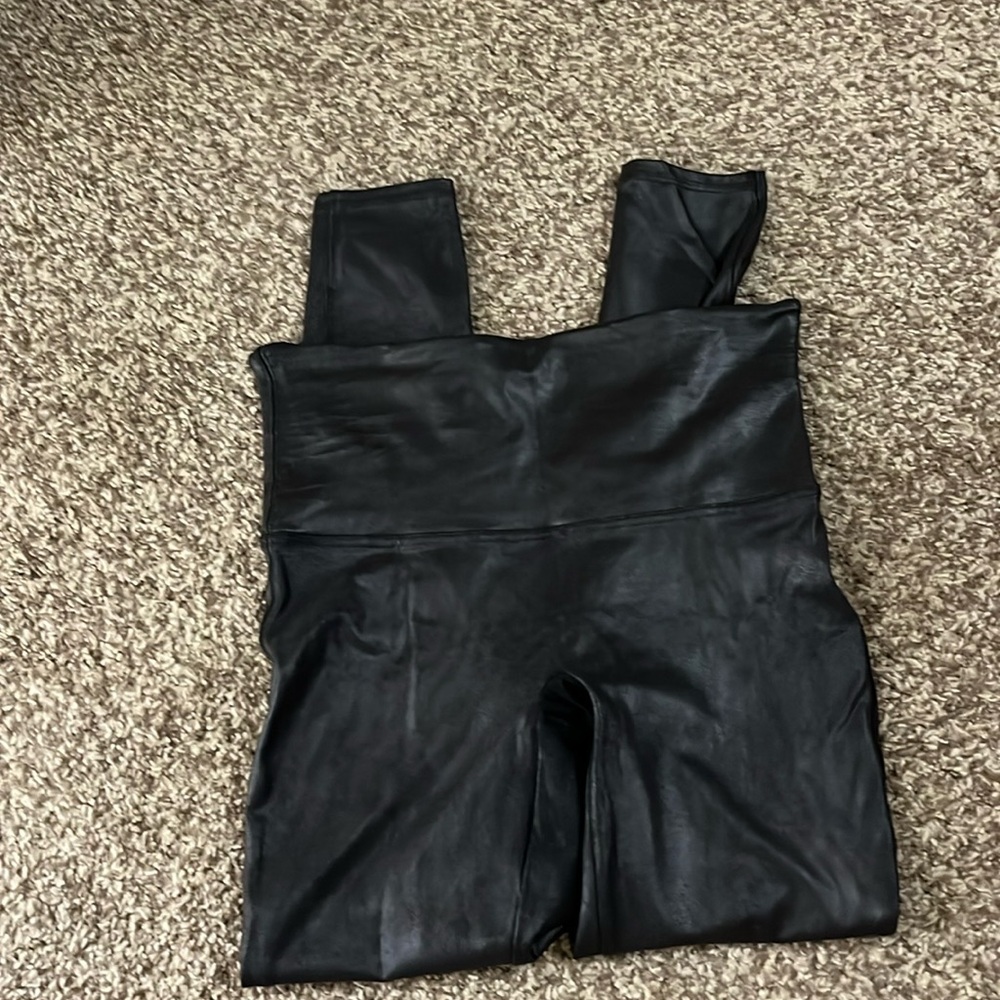 Spanx Faux Leather Leggings